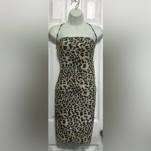 Leopard Print Beach Coverup